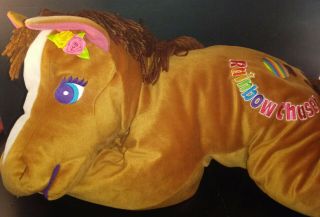 Lisa Frank Rainbow Chaser Pony Horse Stuffed Animal