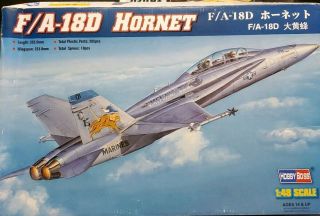 1/48 Hobby Boss F/a - 18d Hornet 80322 (no Decals)