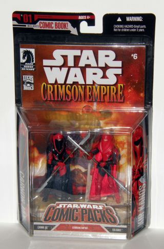 Star Wars Expanded Universe Kir Kanos Carnor Jax Crimson Empire Comic Pack 01