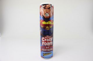 3 Pack The Crazy Foam Superman 3in1 Body Wash Shampoo Conditioner U52