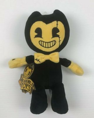 Bendy And The Ink Machine 9” Ink Bendy Plush Doll Wave 3 W/tags 2019 Boris