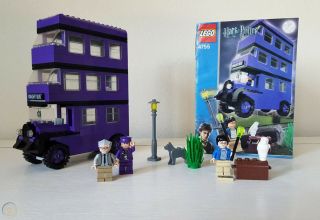 Lego Harry Potter 4755 Knight Bus Prisoner Of Azkaban Complete Authentic
