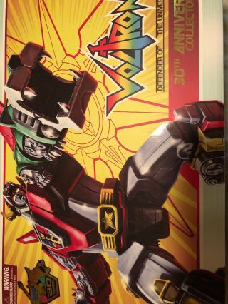 Toynami 30th Anniversary Voltron Set 5 Lions Combine With Lights & Sounds