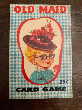 Vintage Fairchild Old Maid Card Game