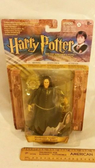 Rare Mattel Professor Snape Rogue Harry Potter Sorcerer 