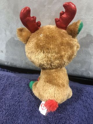 Ty Beanie Boo Alpine Reindeer Christmas 6 