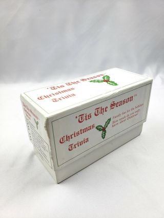 Tis The Season Christmas Holiday Trivia Card Game With 1,  800 Questions