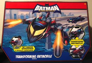 Batman Transforming Batmobile / The Brave And The Bold / Dc Comics / Mattel