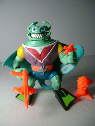 Tmnt Teenage Mutant Ninja Turtles - Ray Fillet - Playmates - 1990 - Complete
