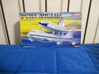 Academy Space Shuttle And Nasa Transport 1:288 Scale Model Kit