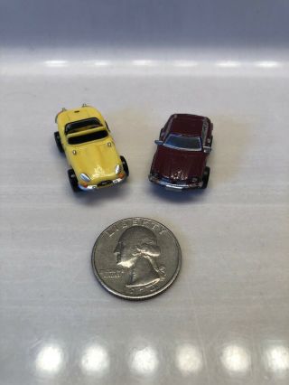 Micro Machines Vintage 1980’s Rare Jaguar’s Including Yellow Open Up