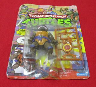 Teenage Mutant Ninja Turtles Tmnt Donatello W/ Storage Shell Playmates 1990 Moc