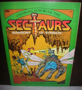 ✨new (vintage 1985) Sectaurs Warriors Of Symbion Three Marvel Color Books Rare