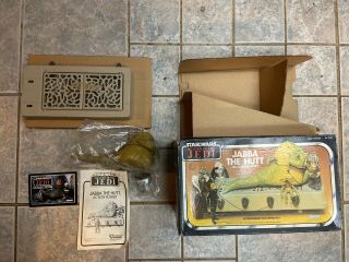 Vintage Star Wars Jabba The Hutt Playset 1983 Return Of The Jedi Contents