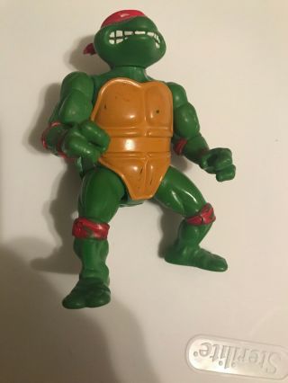 1988 Raphael Hard Head Teenage Ninja Turtles TMNT Vintage Action Figure Neat 2