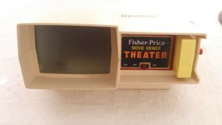 Vintage 1982 Fisher Price Movie Viewer Theater