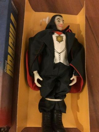 Vintage 1980 Remco Count Dracula Monster figure No 752 MIB 3