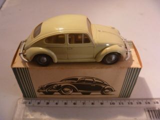Vintage Wiking Vw Volkswagen Beetle Käfer 1/40 Scale Promo Mib