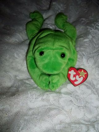 Rare Discontinued " Legs Style 4020 " Ty Beanie Baby So Sweet