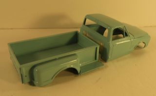 1/25 AMT 1972 Chevy C10 body custom made long bed stepside 2