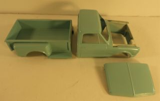 1/25 AMT 1972 Chevy C10 body custom made long bed stepside 3