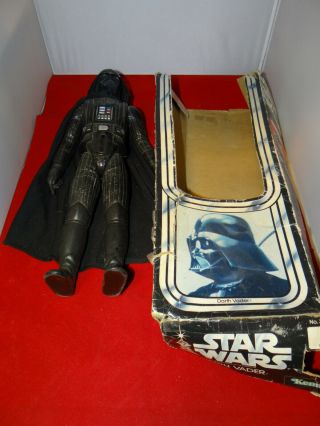 Vintage 1978 Kenner Star Wars Darth Vader 15 Inch Large Action Figure