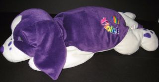 Lisa Frank Violet Dog Purple Plush Large Jumbo 25 " Stuffed Animal Toy Stuffins