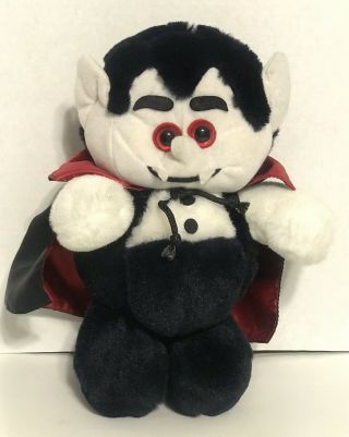 Vintage 1988 Wonder Toys Co.  California Dracula 10 Inches Stuffed Animal Rare
