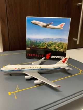 Schabak 1:600 Die Cast Air China Boeing 747 400 Model Aircraft