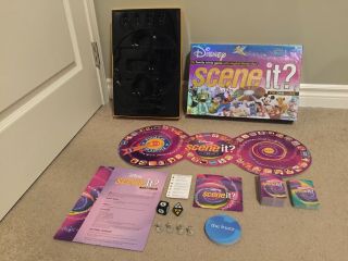 2004 Disney Scene It Board Game: 1st Edition Complete | Walt Disney | Dvd Trivia