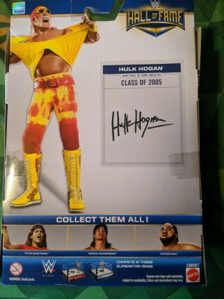 Hulk Hogan WWE Hulk Hogan Elite (HOF CLASS 2005) Target Exclusive 3