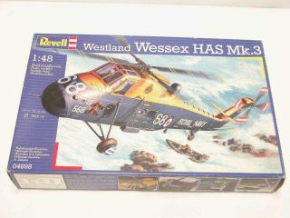 1/48 Revell Germany Westland Wessex Has Mk.  3 Plastic Scale Model Kit Complete