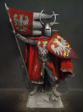 12 " Custom Medieval Polish Champion Crusader Knight Warrior 1/6 Figure Ignite
