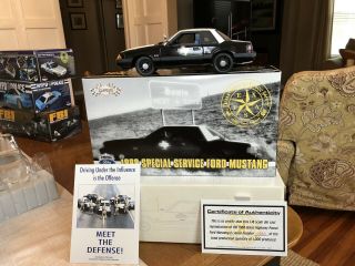 Gmp 1/18 1988 Ssp Ford Mustang Texas Dps