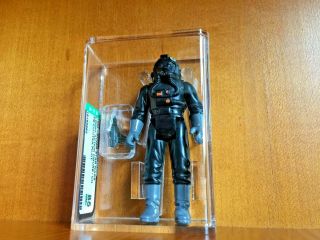 Vintage Star Wars.  Afa 85 - Tie Fighter Pilot.  China Coo - Very Cool To Display.