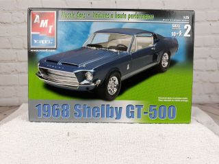 Amt Ertl 1968 Shelby Gt - 500 Model Kit Mustang Ford 1/25 Muscle