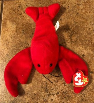 Ty Beanie Babies Pinchers The Lobster