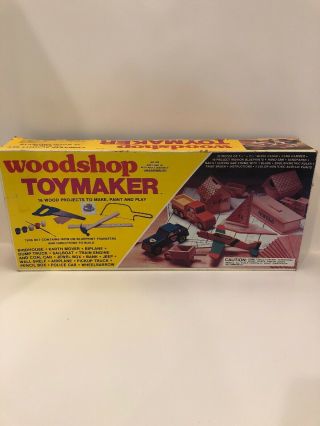 Vtg 1979 Skil - Craft Woodshop Toymaker (made In Usa)