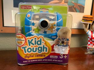 Fisher Price Kid Tough Kids Digital Camera 2009 Rare Collectible