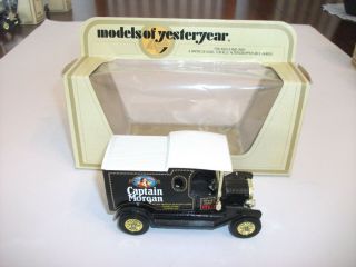 Model Of Yesteryear Y - 12 - 3 Ford T Capt Morgan Issue 6 Difficult