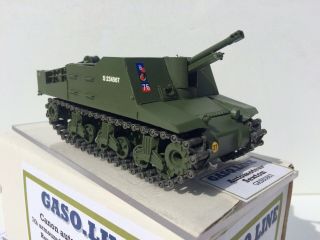 Solido Sexton Self Propelled Tank Gaso.  Line Museum Panzer Char 1/50