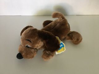 Vintage Dakin Drooper Dog Plush Stuffed Animal With Tag