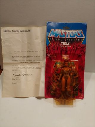 Motu Masters Of The Universe Vintage Teela (bubble Gum Winner)