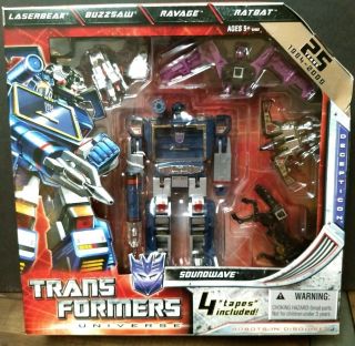 Transformers Universe 25th Anniversary Soundwave - Hasbro - Sdcc 2009