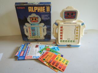 Vintage Alphie Ii Playskool Robot 1983 Educational Computer