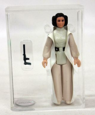 1977 Kenner Star Wars Loose Princess Leia Organa (black Hair & Belt) Afa 75 Nr