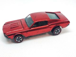 L@@k Acme - Hotwheels Redline - Custom Mustang Red - Sweeeeeeeet