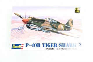 Revell P - 40b Tiger Shark Plastic Model Kit