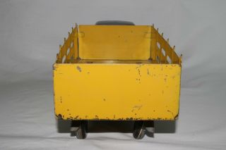 Marx 1940 ' s Large Coca Cola Sprite Boy Truck,  Grey & Yellow, 3