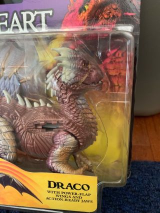 1995 Dragon Heart Draco w/ Power Flap Wings & Action Ready Jaws Kenner NIP 2
